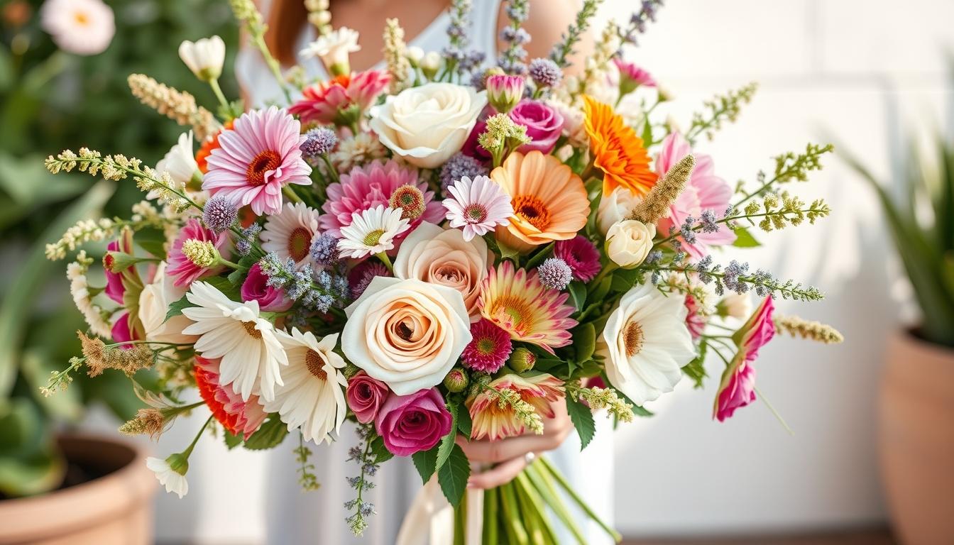 How to create a beautiful bouquet